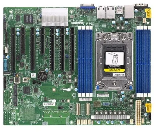 Supermicro H12SSL-NT Hovedkort - AMD SP3 Socket - DDR4 RAM - ATX